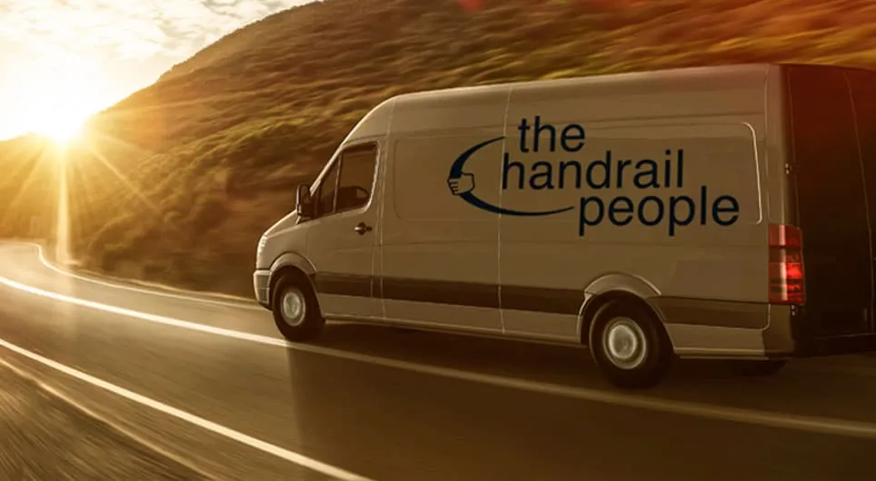 Handrail parcel packed for nationwide delivery by The Handrail People